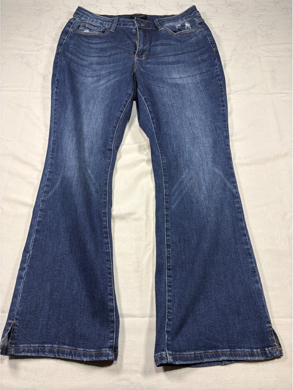 Judy Blue Los Angeles Slim Bootcut Medium Wash Blue Jeans Size 14 32x27